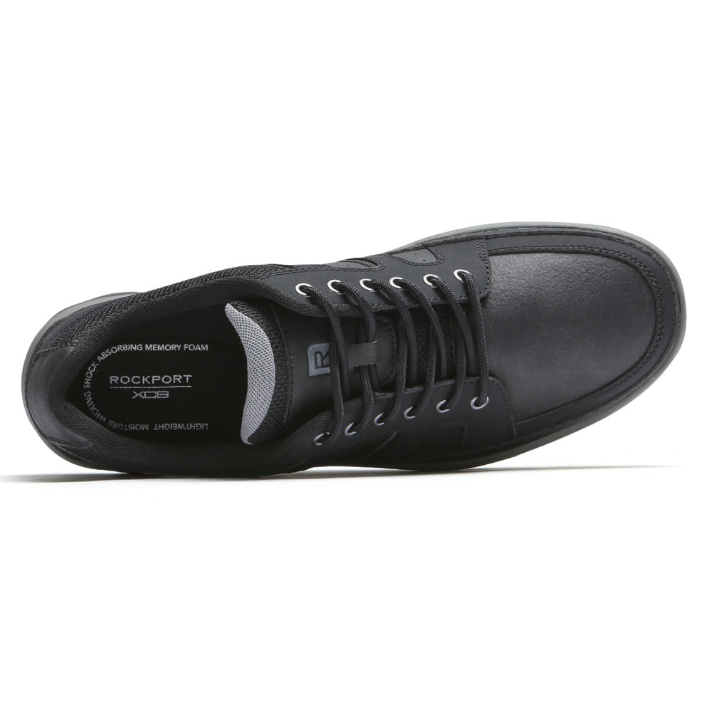 Zapatillas Rockport Hombre Mexico - Get Your Kicks Mudguard Blucher Negros - QNYIE7198